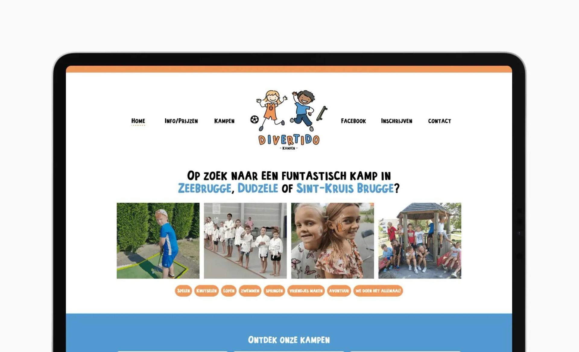 Divertido Kampen's website